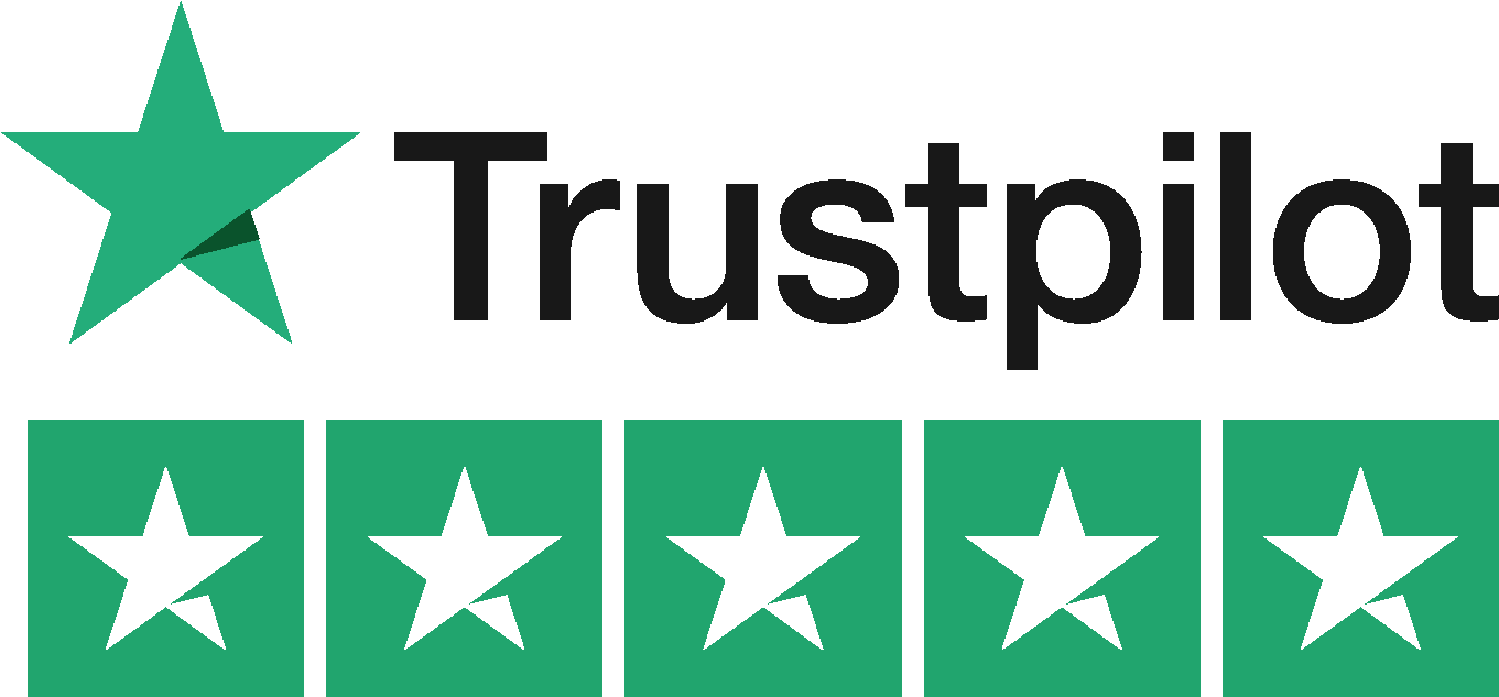 Rated 4.9 stars on TrustPilot